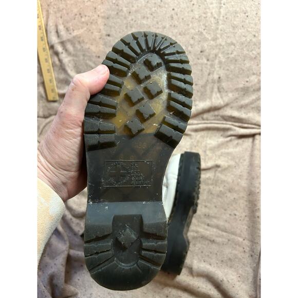 Dr Doc Martens Jadon 5 Women's White Platform Combat Boots Punk Goth Y2K Grunge - Picture 7 of 8